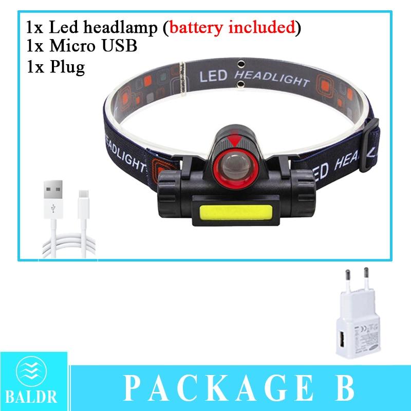 Lisslune | Compact Adventure COB Headlamp with Adjustable Lighting and Comfortable Fit