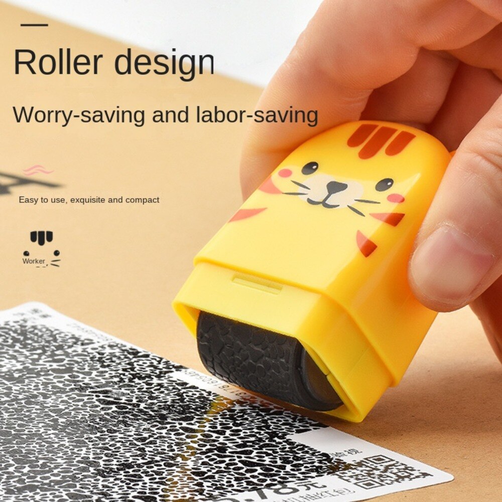 Lisslune | Mini Cartoon ID Protection Roller Stamp