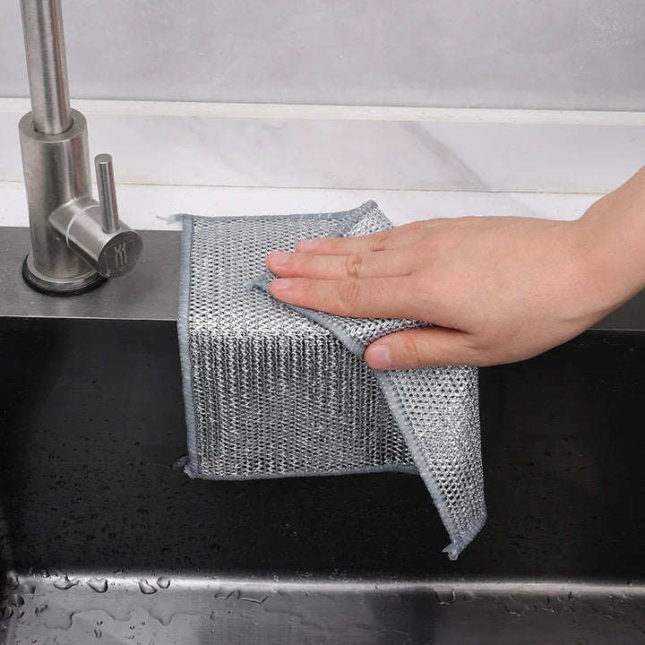 Lisslune | Non-Stick Iron Wipe Double Layer Wire Cleaning Cloth