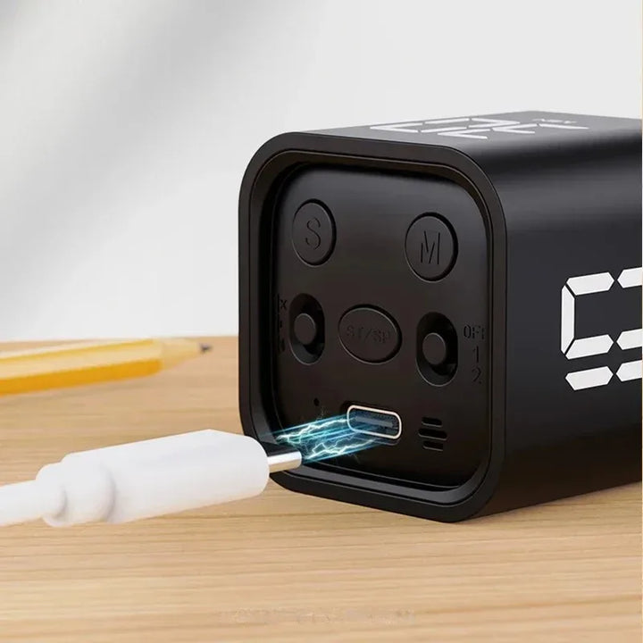 Lisslune | Time Cube SlimTimer – Portable LED Dice Timer with Motion Sensor