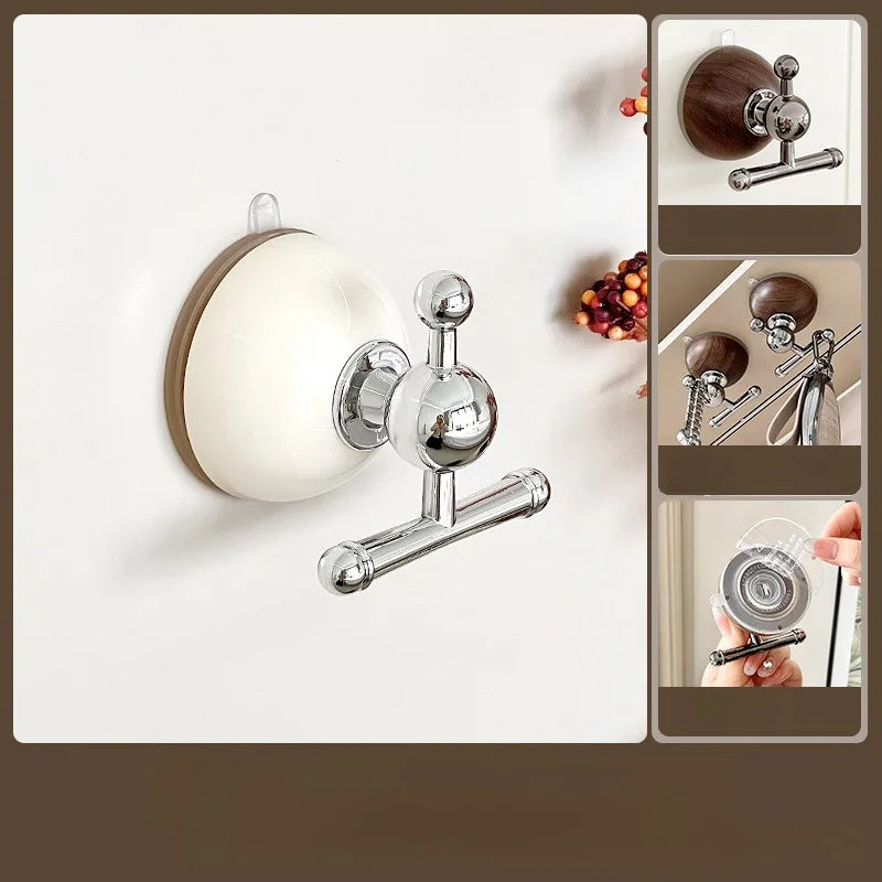 Lisslune | Punch-Free Quick Hang Wall Suction Cup Hook