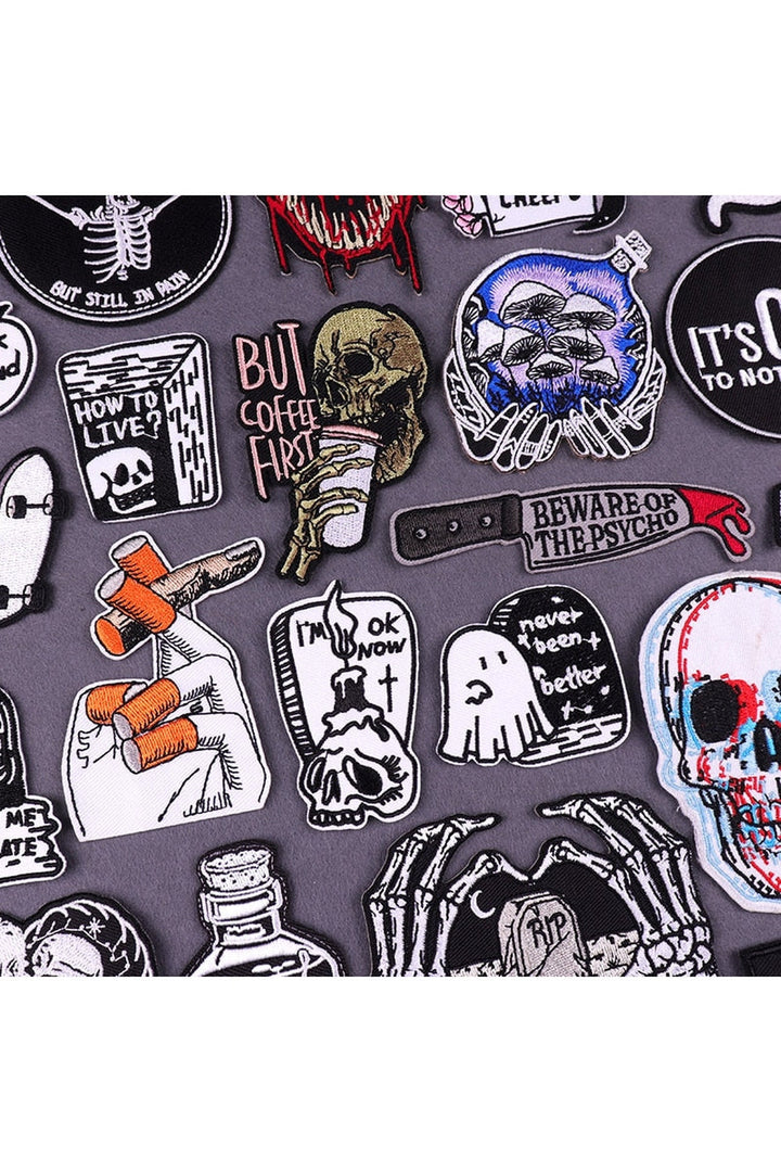 Lisslune | Ghost Style Embroidered Patch