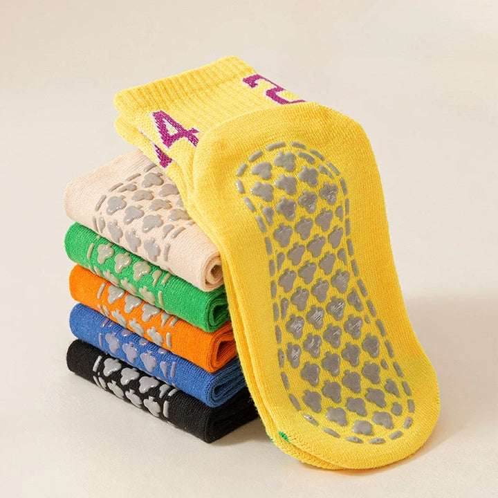Lisslune | Kids Anti-Slip Sport Stop Socks (6 Pairs)