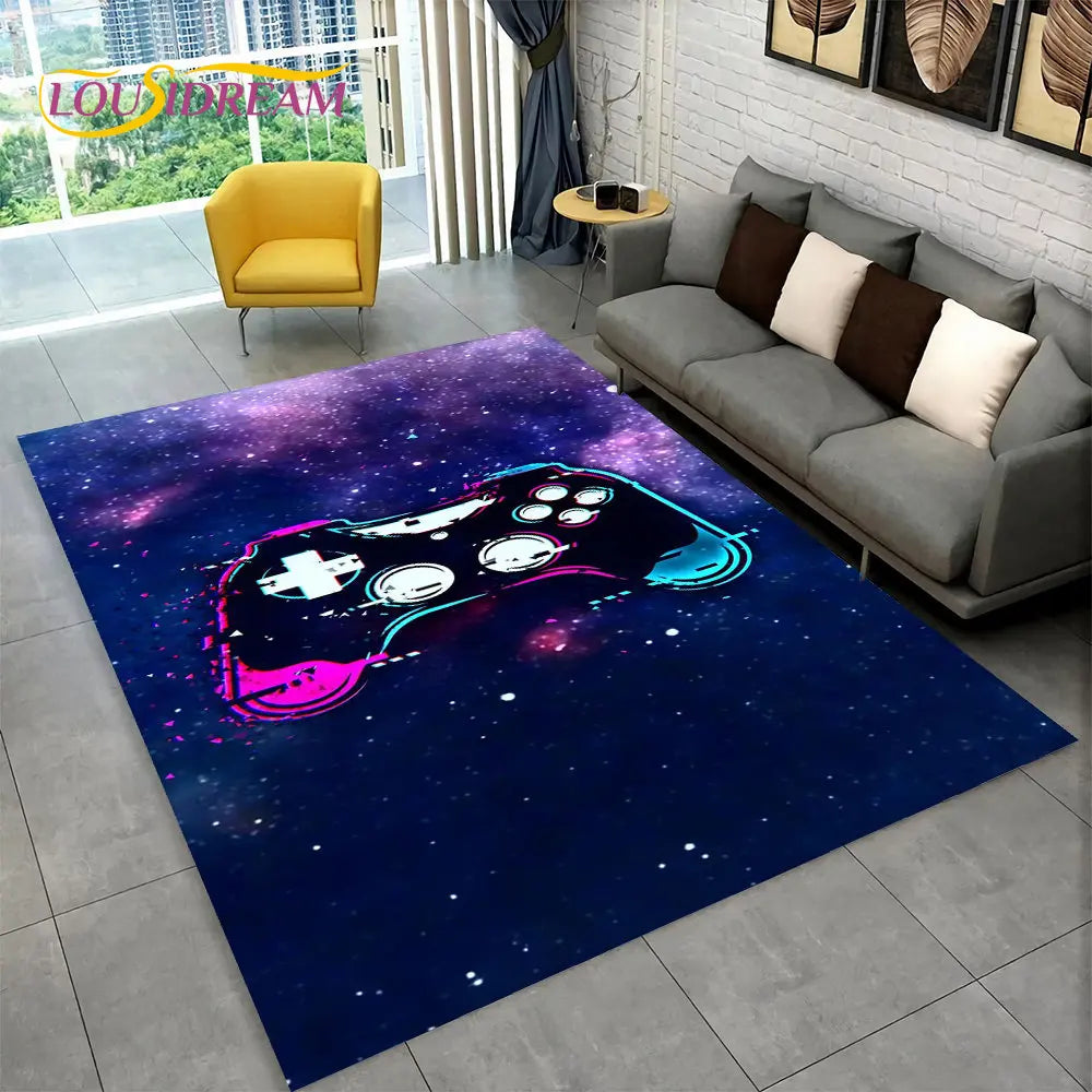 Lisslune | GameJoy Playmat – Soft 3D Gamepad Floor Mat for Children and Gamers