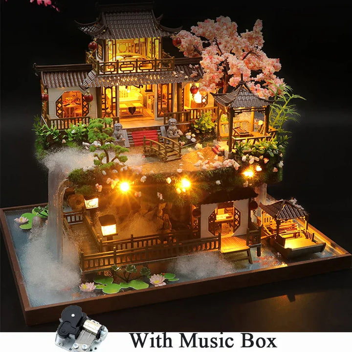 Lisslune | DIY Wooden Chinese Ancient Casa Miniature Building Kit