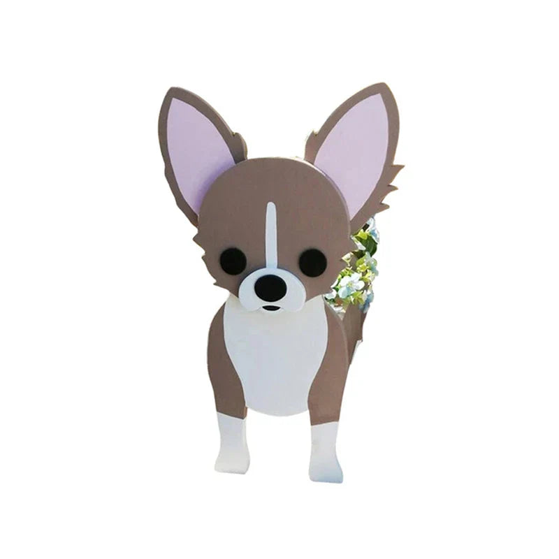 Lisslune | Flower pot - Pawsome - Dog plant container - Various breeds