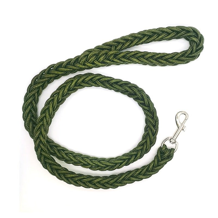Lisslune | Braided short dog leash for large dogs