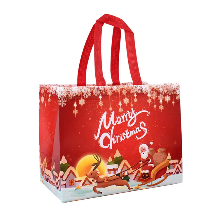 Rynx Christmas gift bag Santa Claus snowman candy gift wrapping bag 2024 Merry Christmas party home decoration Navidad Noel 2025 New Year