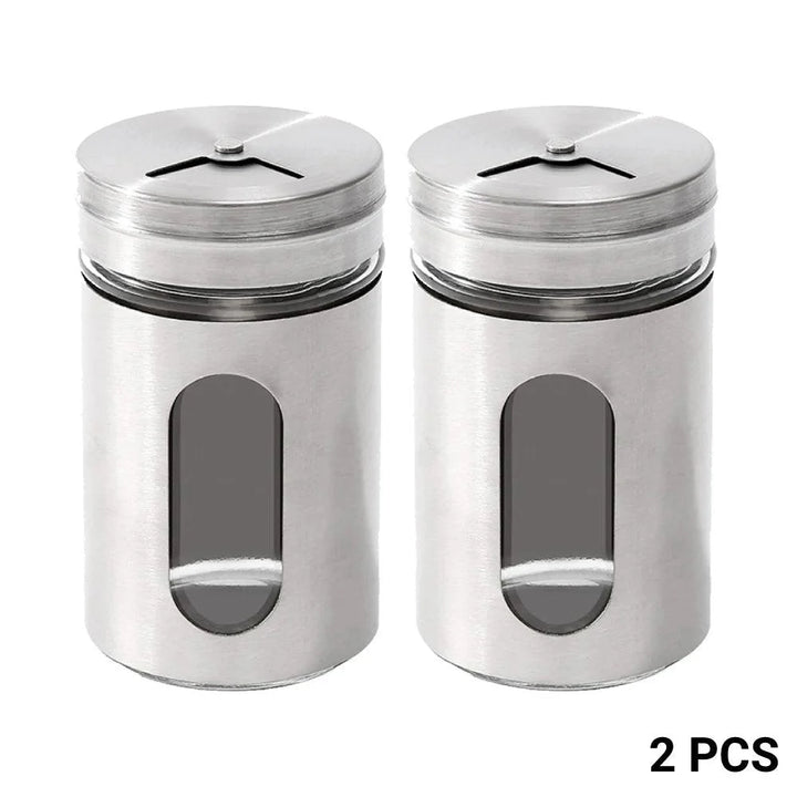 Lisslune | Seasoning on the go: Portable glass salt shaker for an instant flavor kick