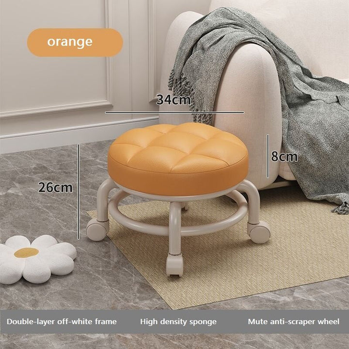 Lisslune | RollEase Mini Rolling Elegant Low Stool