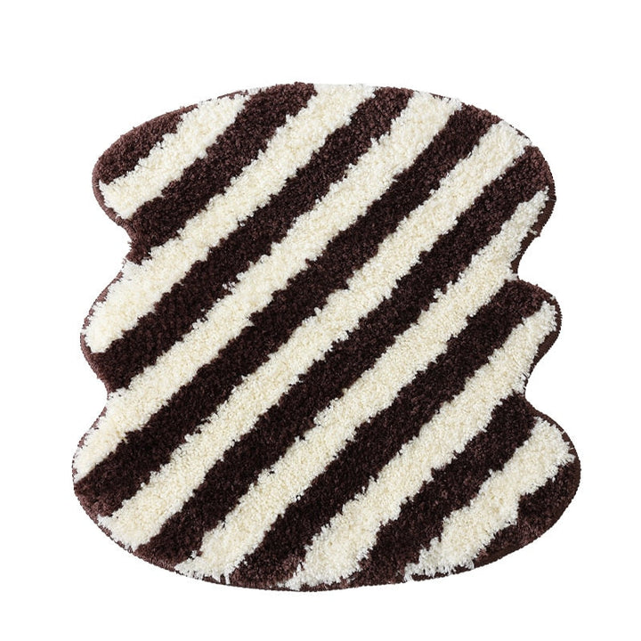 Lisslune | Quilted striped chair cushion