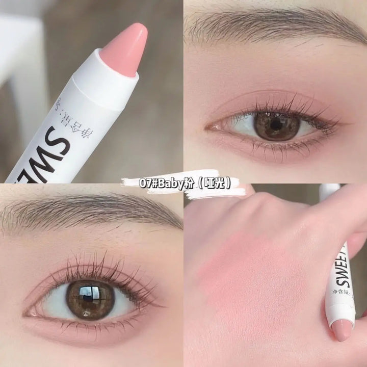 Rynx | Shimmer Matte Glitter Eyeshadow Eyeliner Pencil Lying Silk Spider Waterproof Long-lasting Brightening Eye Highlighter Women Eye Makeup
