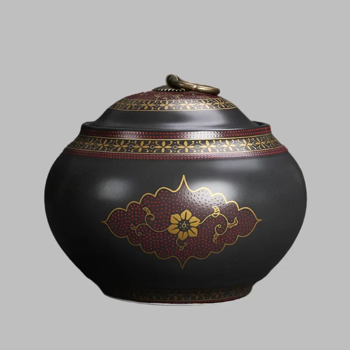 Lisslune | Premium Purple Tone Tea Storage Container for Optimal Pu'er Tea Storage