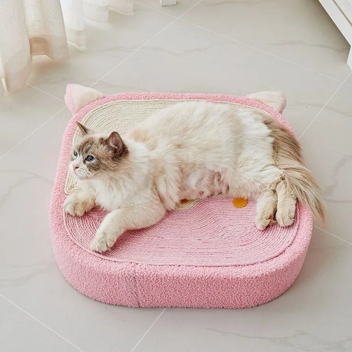 Rynx | 51 cm Sisal Hemp Scratching Board Scratch-resistant Cat Lounge for Claw Sharpening Cute Square Cat Nest Pet Accessories
