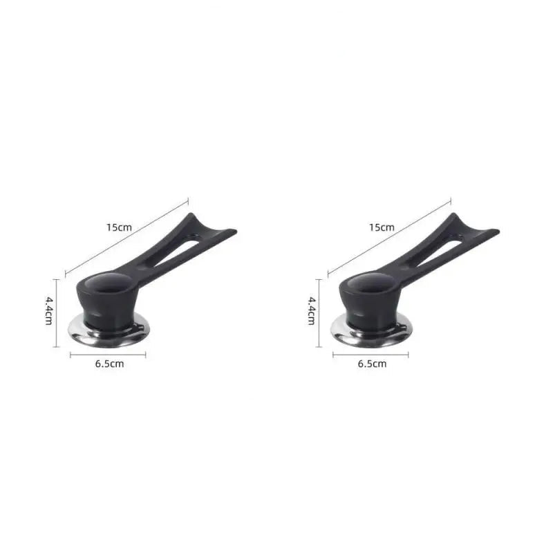 Lisslune | Replacement handle for pot lid – wood design with stainless steel base