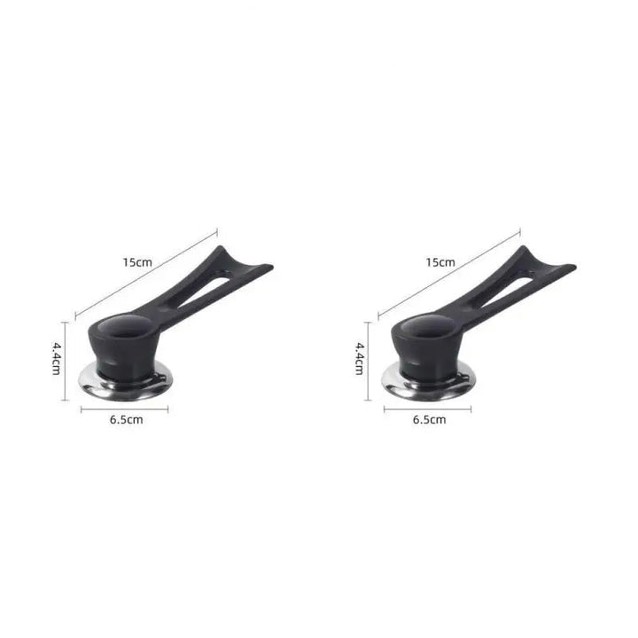 Lisslune | Replacement handle for pot lid – wood design with stainless steel base