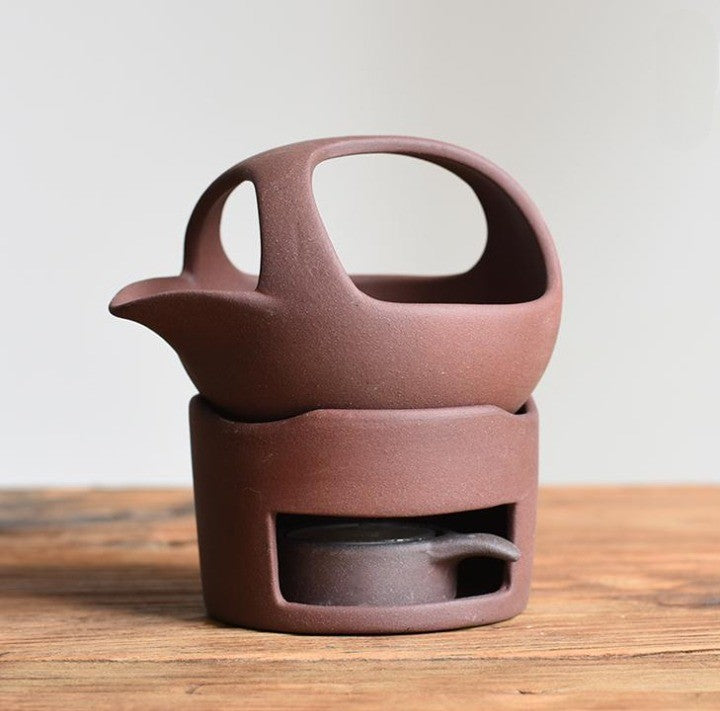 Lisslune | Japanese Style Simple Candle Tea Warmer Pot