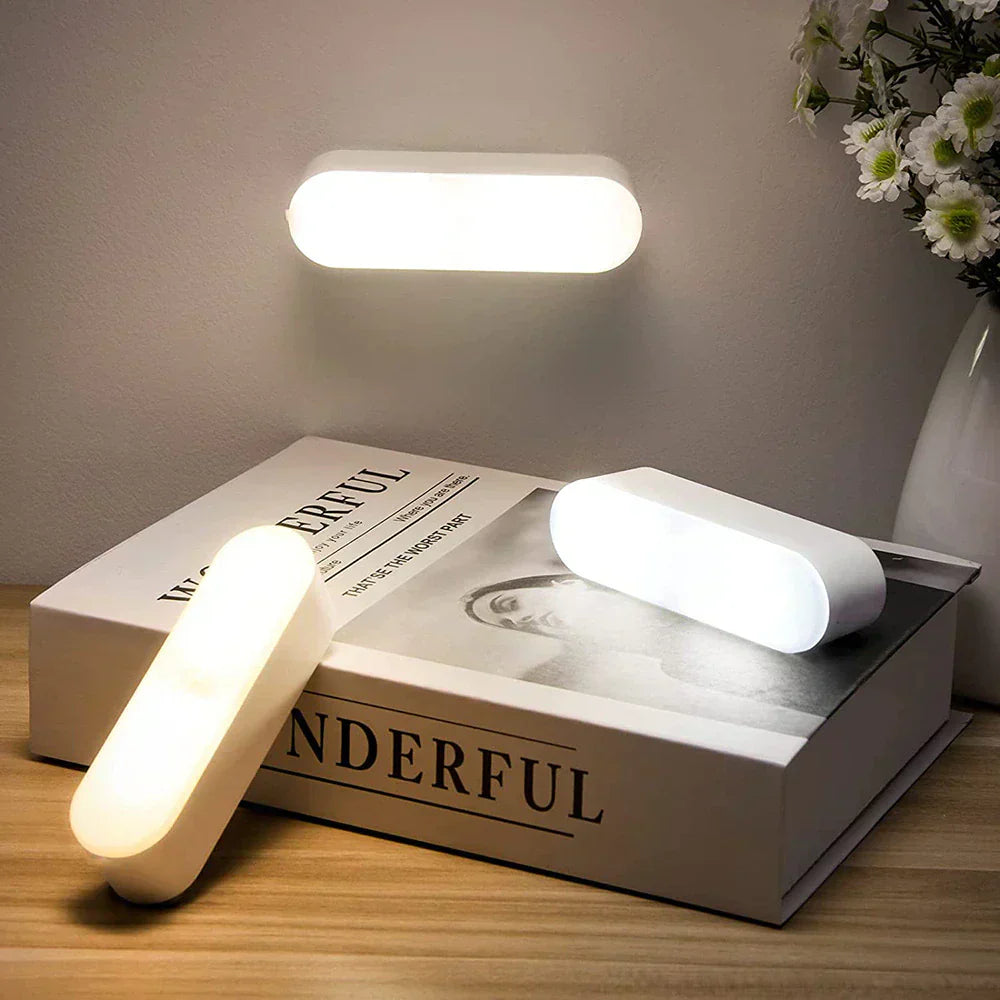 Lisslune | Smart Motion Sensor Wall Lamp | Wireless, Rechargeable & Ideal for Dark Corridors and Stairwells