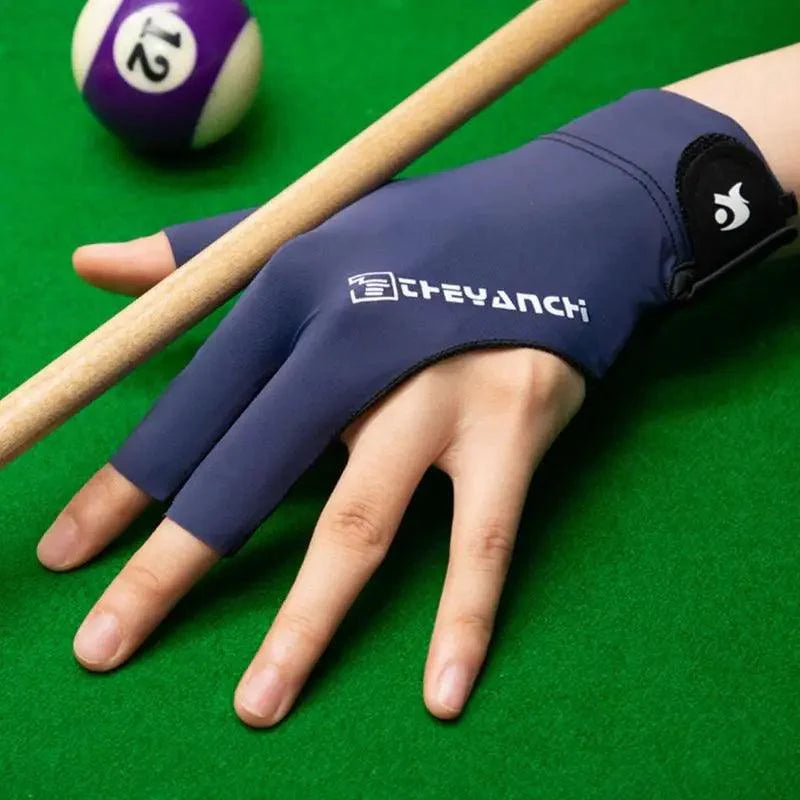Lisslune | Left-Handed Billiard Glove - Three-Finger Design for Outstanding Performance