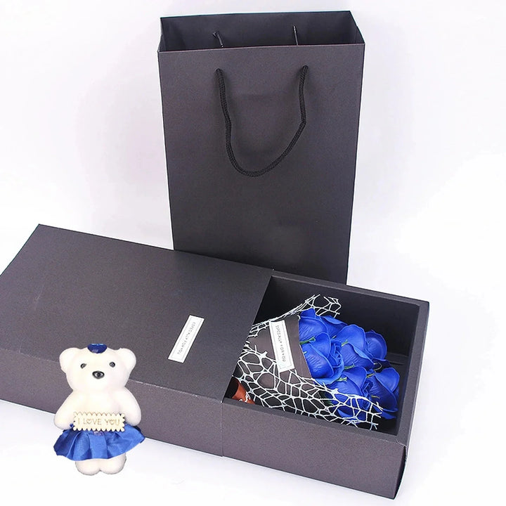 Lisslune | 7 Roses Soap Bouquet Gift Box