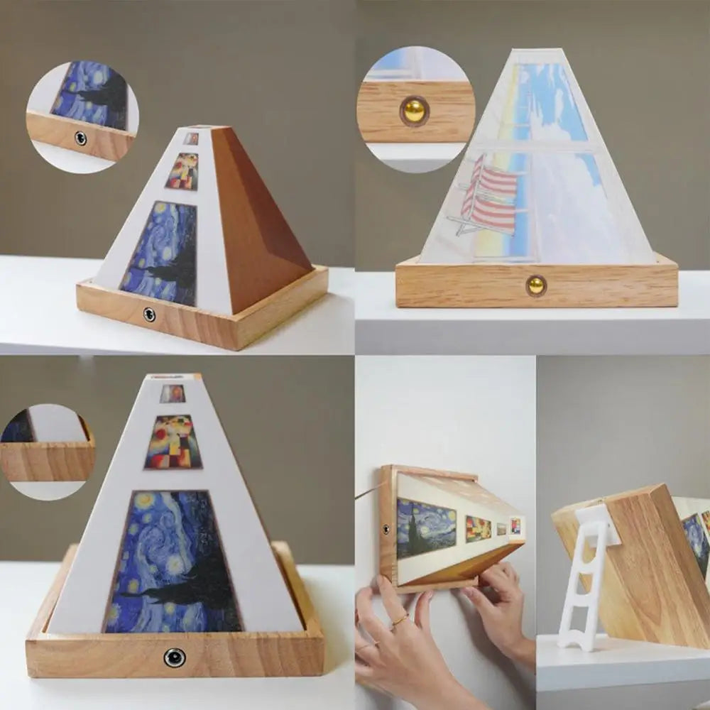 Lisslune | 3D Vision Play Wall Lamp Art