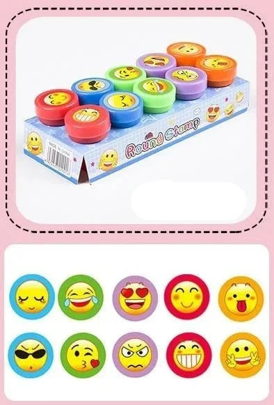 Lisslune | Colorful DIY Kids Stamp (10 pieces)