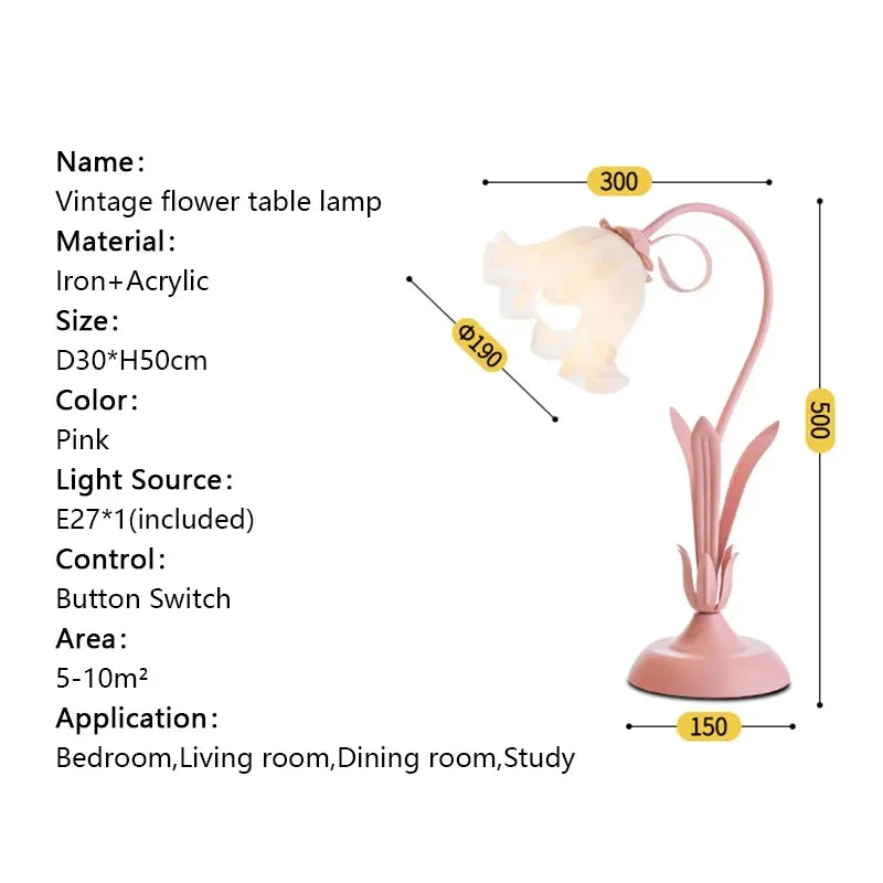 Lisslune | Blossom Glow Lily Table Lamp