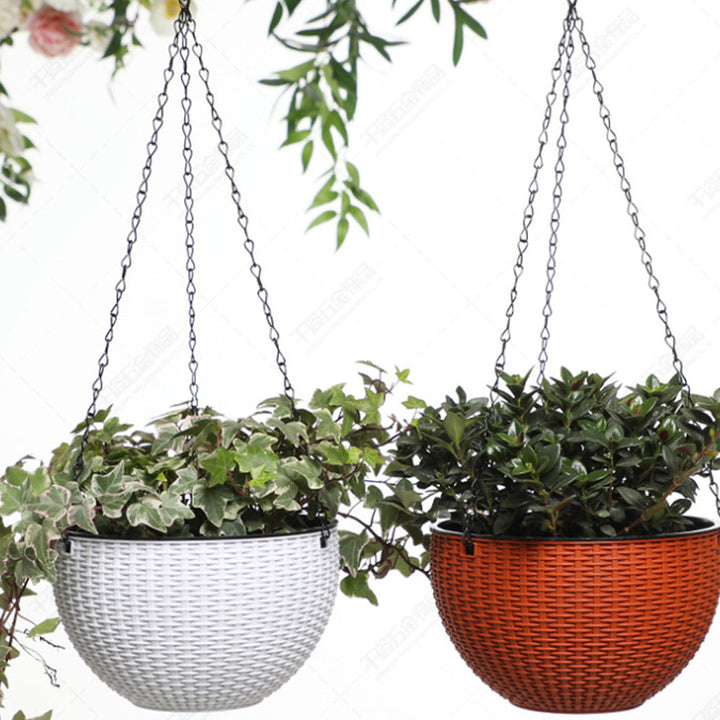 Lisslune | Stable Plant Hangers with Chains – Robust Suspension for Flower Pots and Garden Plants