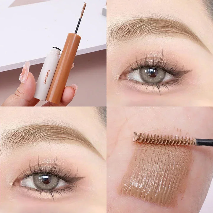 Rynx | Waterproof natural liquid coloring eyebrow gel cream eyebrow tattoo tint long-lasting dark brown mascara tinted makeup cosmetics