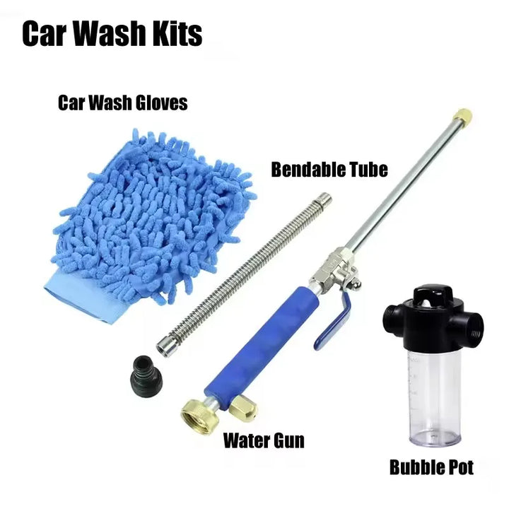 Rynx | New spray nozzle water hose wall mount high pressure water jet nozzle high pressure cleaner garden water gun car wash gun