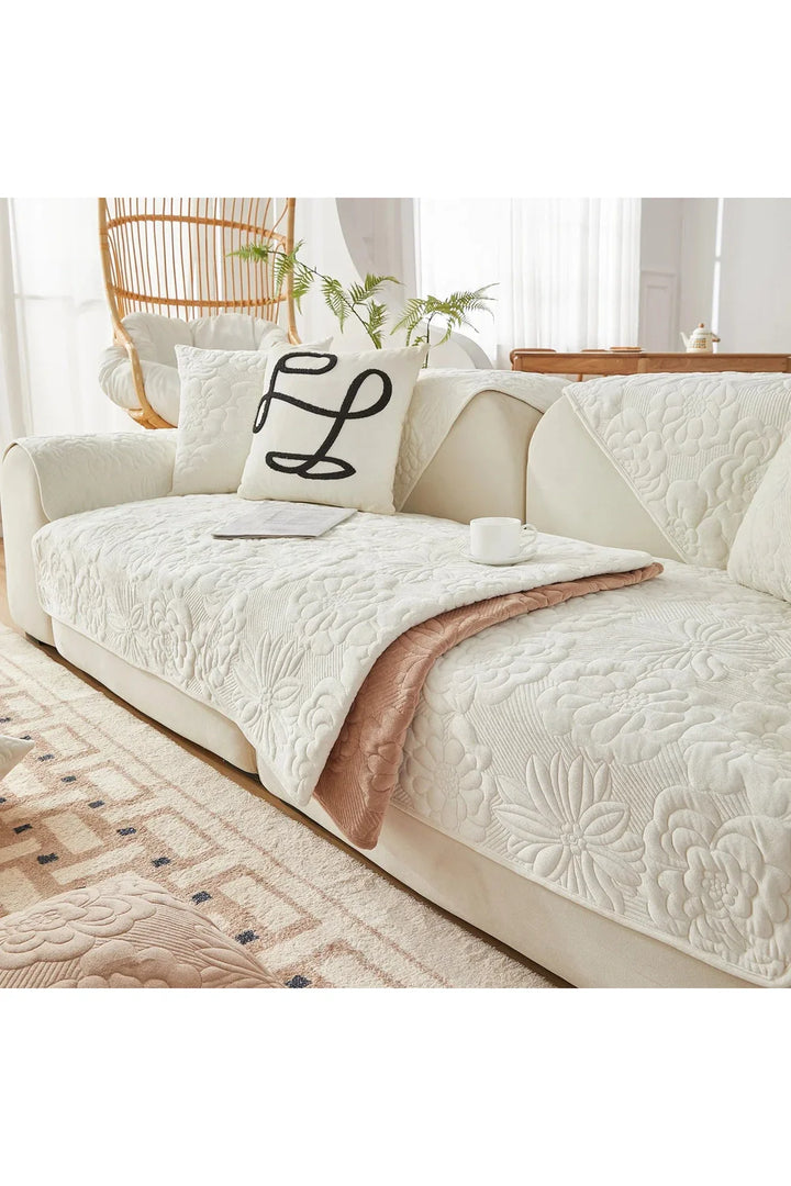 Lisslune | Plush Sofa Cover