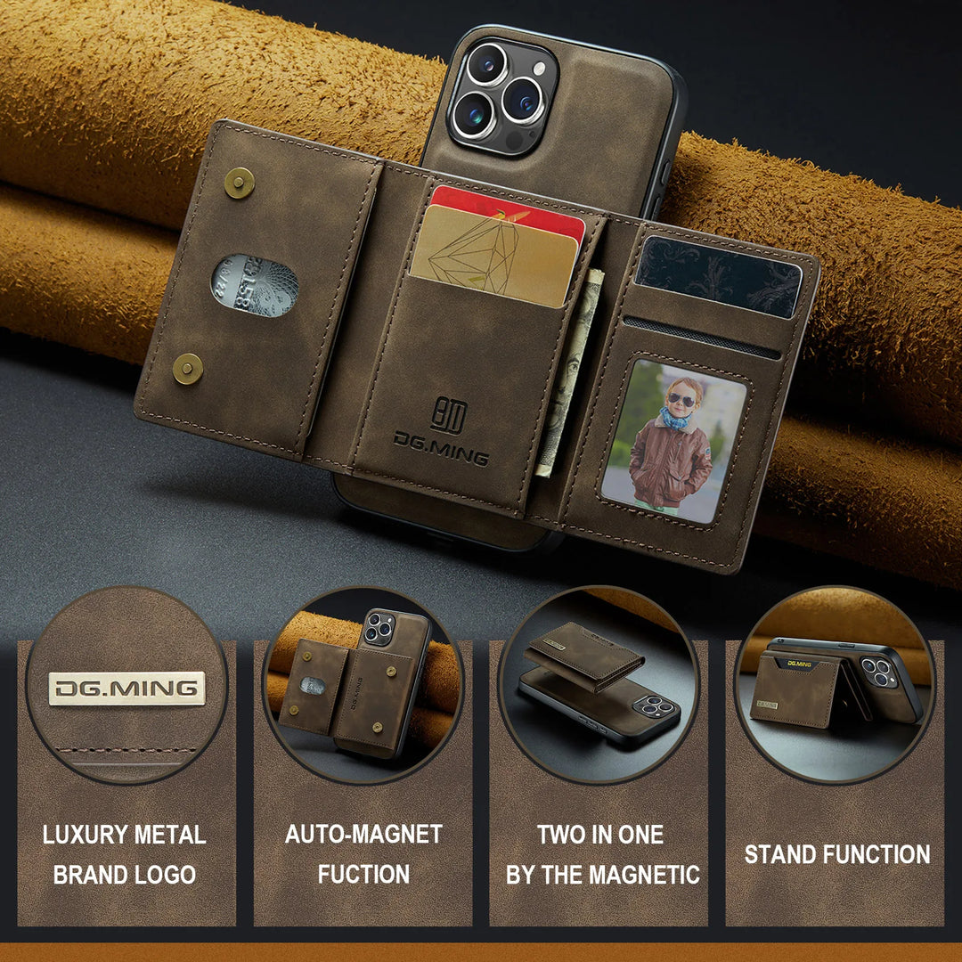Lisslune | 2-in-1 iPhone case with detachable wallet