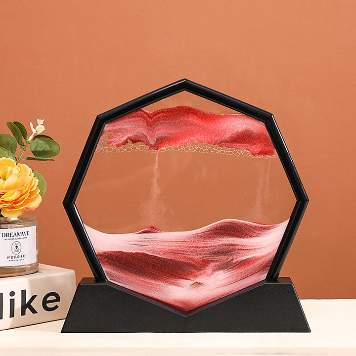 Lisslune | Deep Sea Flowing Hexagon Sand Decor