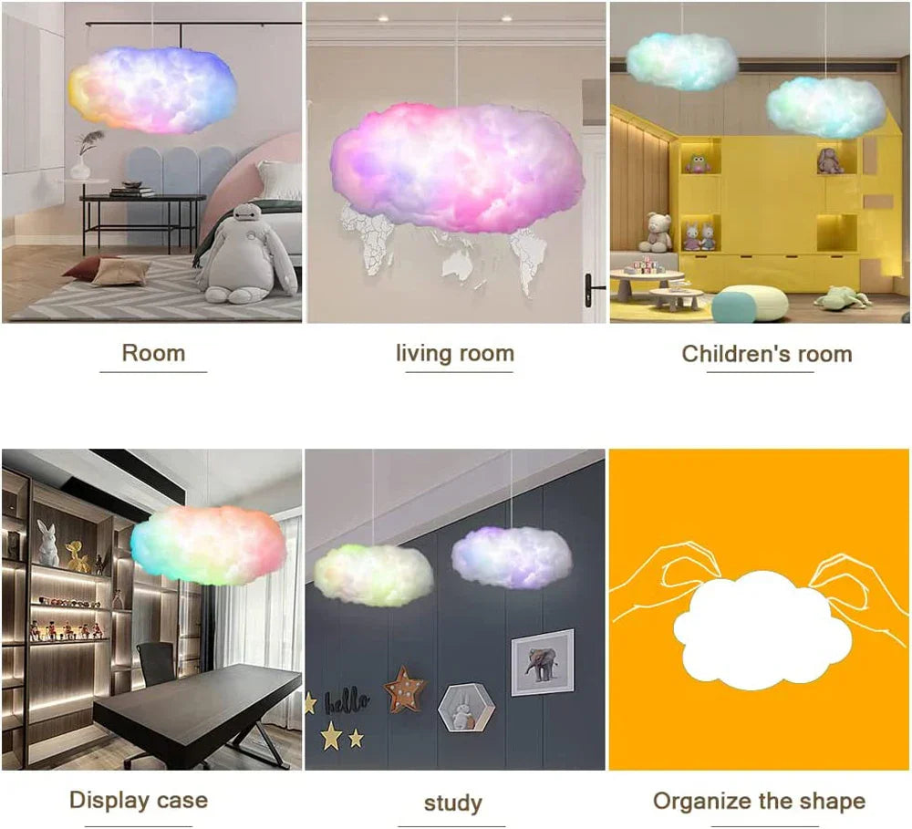 Lisslune | Cloudscape Glow 3D Cloud Smart Bedroom Light