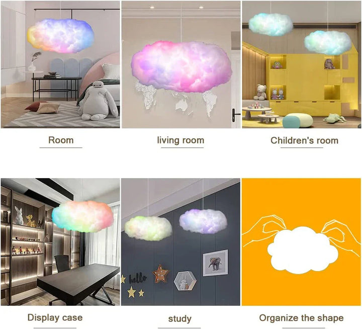Lisslune | Cloudscape Glow 3D Cloud Smart Bedroom Light