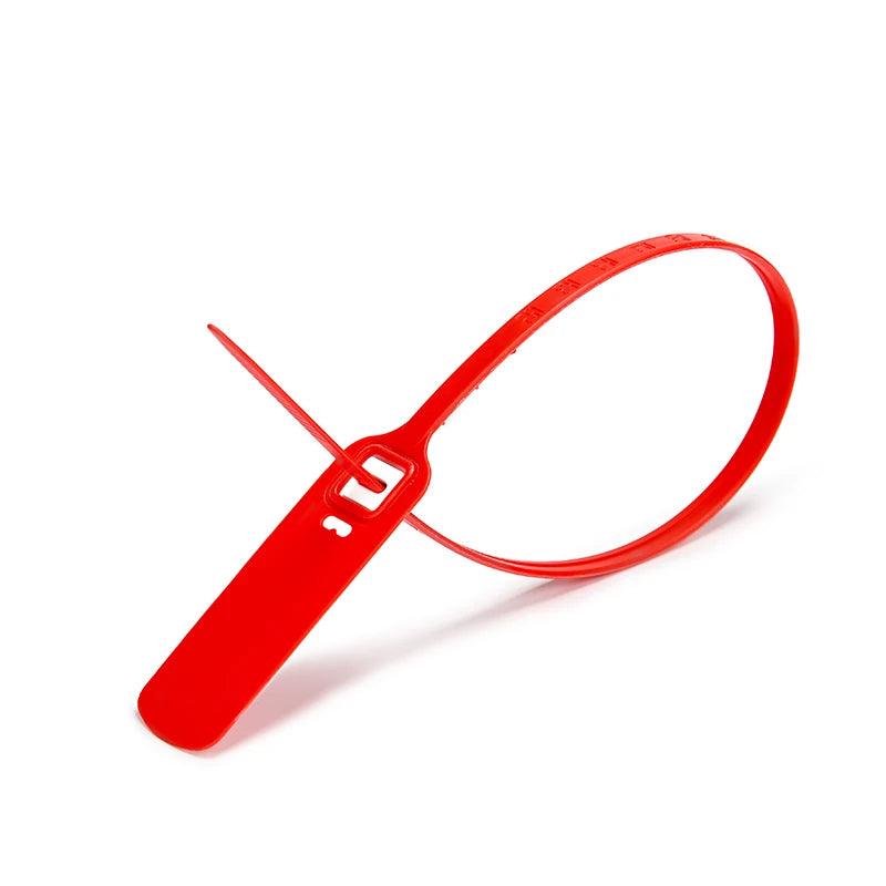 Lisslune | Hair-receptive custom-made plastic security seals for freight protection - 100 pieces