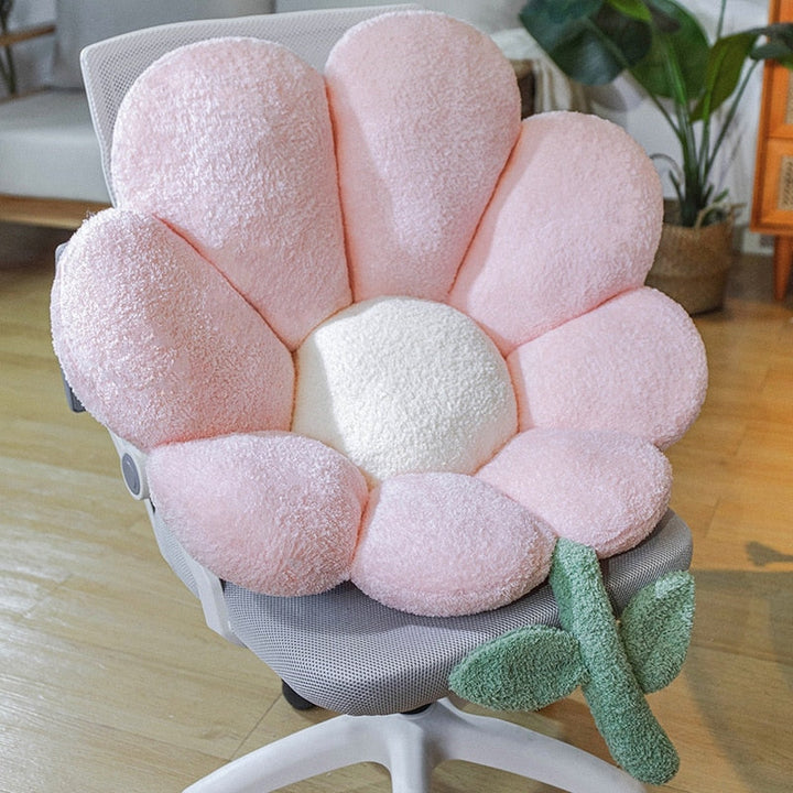 Lisslune | Golden Blossom Sunflower Soft Seat Cushion