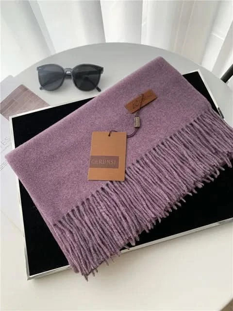 Lisslune | Women’s Cotton Winter Scarf – Soft, Warm, Elegant Style