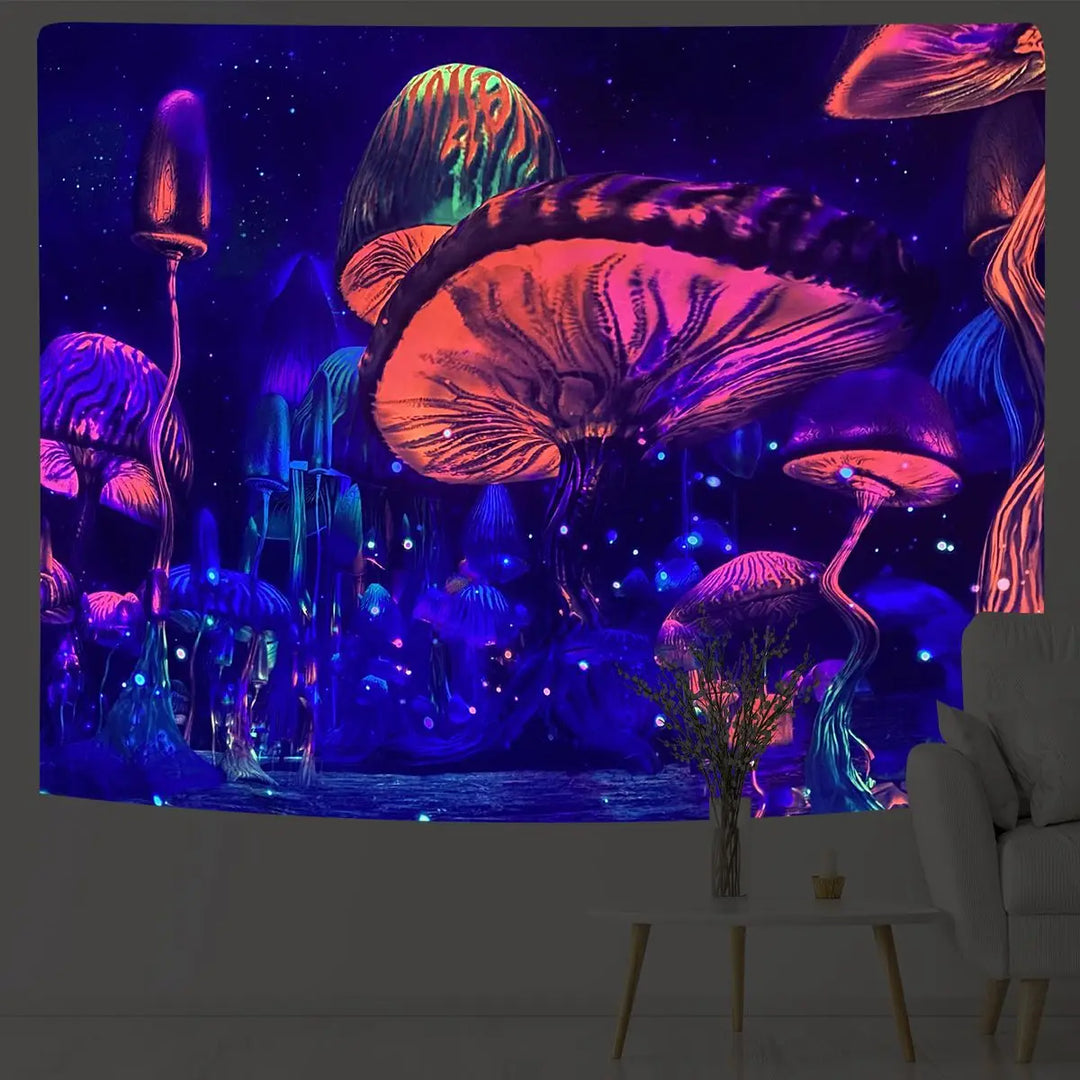 Lisslune | Mushroom Glow Wall Carpet
