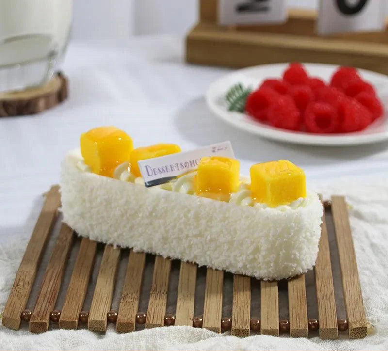 Lisslune | Lifelike Artificial Fruit Cake Model for Photography and Home Decoration - FCYY-043
