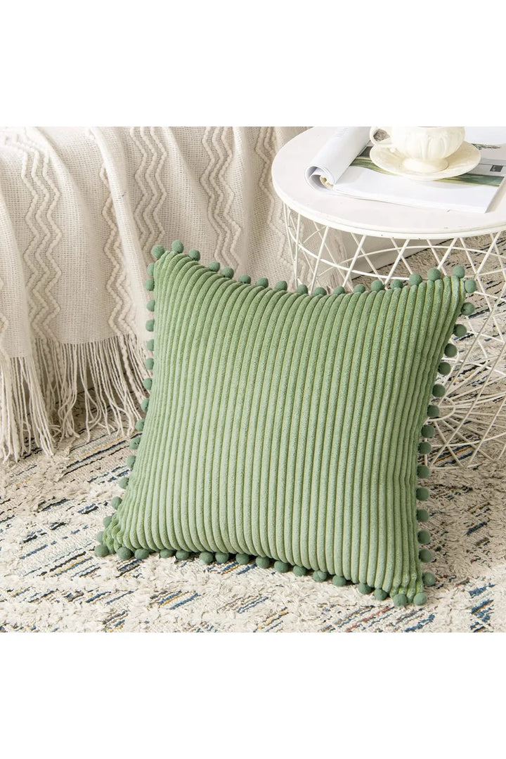 Lisslune | Velvet-cord-pillow-cover-set