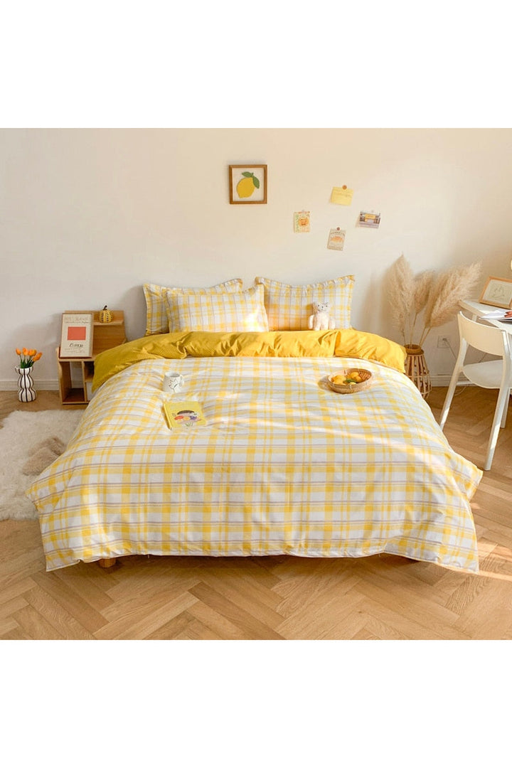 Lisslune | Checkered bedding collection