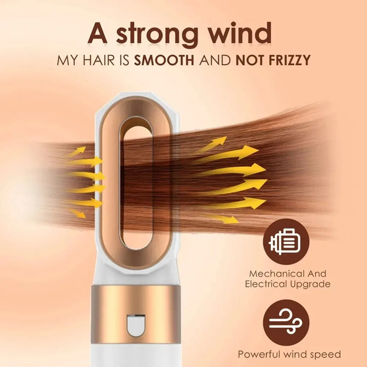 Lisslune | MultiStyle - Style, straighten, and dry with a single 5-in-1 device