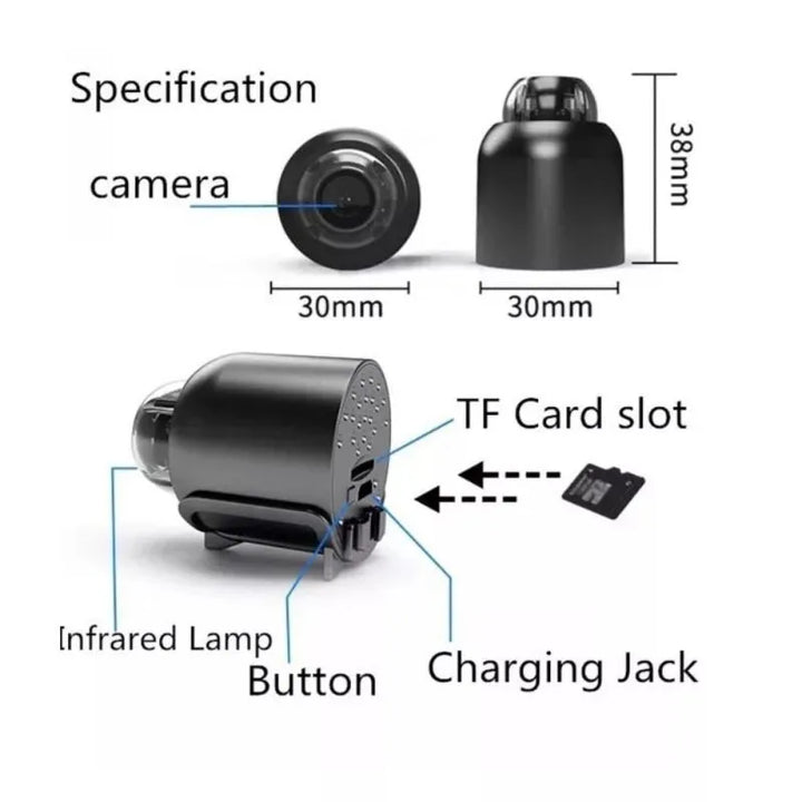 Lisslune | Mini 5G Wireless Wifi Camera 1080P HD