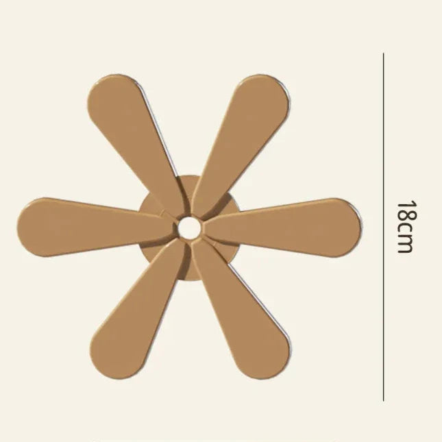 Lisslune | Foldable insulated wooden coasters made of silicone