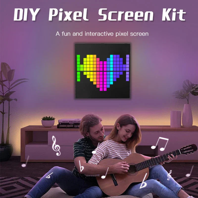 Lisslune | Pixel Art LED Home Decor Smart Display