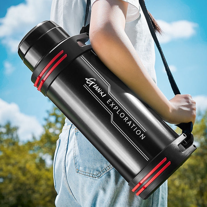 Lisslune | Giant Drink Stainless Steel Thermos