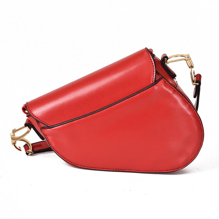 Lisslune | Luxurious Women's Shoulder Bag - exclusive PU - leather Saddle Bag