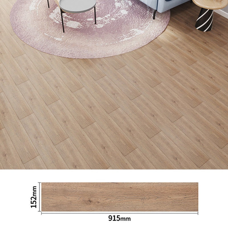 Lisslune | Modern Wood Grain PVC Self-Adhesive Floor Sticker