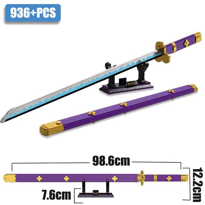 Lisslune | Ninja Warrior Samurai Sword Crafting Kit - Make Your Own Authentic Weapon for All Ages